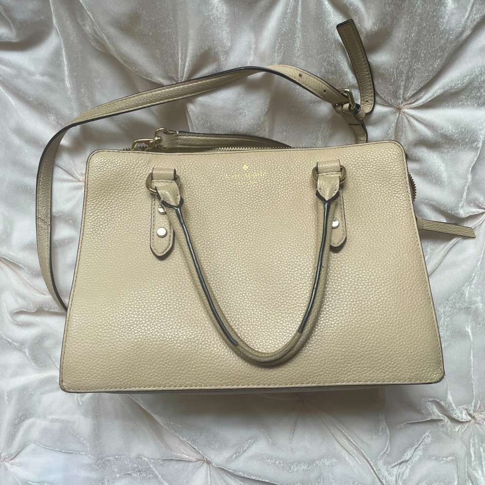 Kate Spade Purse, Reese, Cream/Tan Color